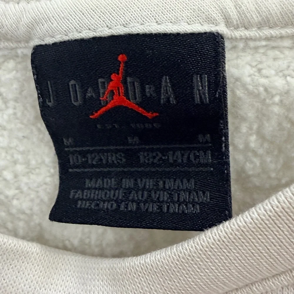 Vintage 80’s Nike Air Jordan Sweatshirt JUMPMAN LOGO Youth SZ Medium #147-163